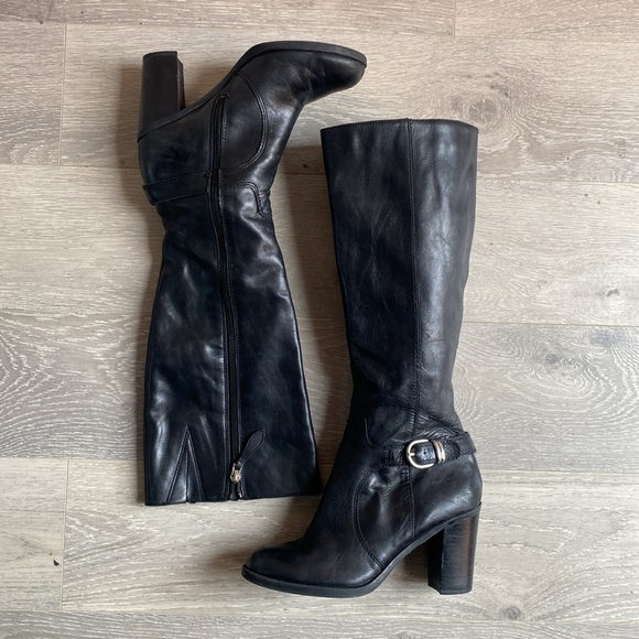 Franco Sarto black Carlie boots size 8 - Picture 6 of 15